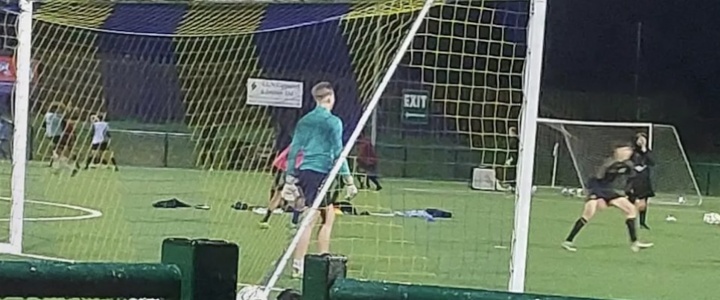 Exciting trial for U16 goalkeeper