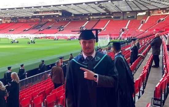 EMC Scholar becomes UCFB Graduate