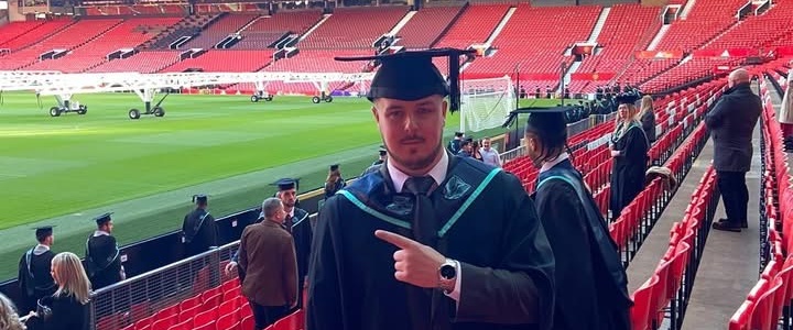 EMC Scholar becomes UCFB Graduate