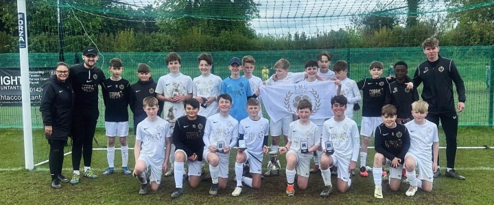 EMC U13's win the Rother League Cup!